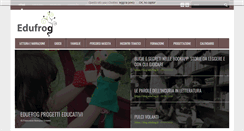 Desktop Screenshot of edufrog.it